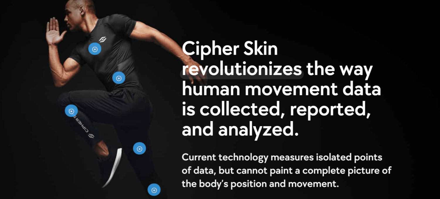 Cipher Skin Lands $5M for Mesh Network of Sensors to Capture Movement