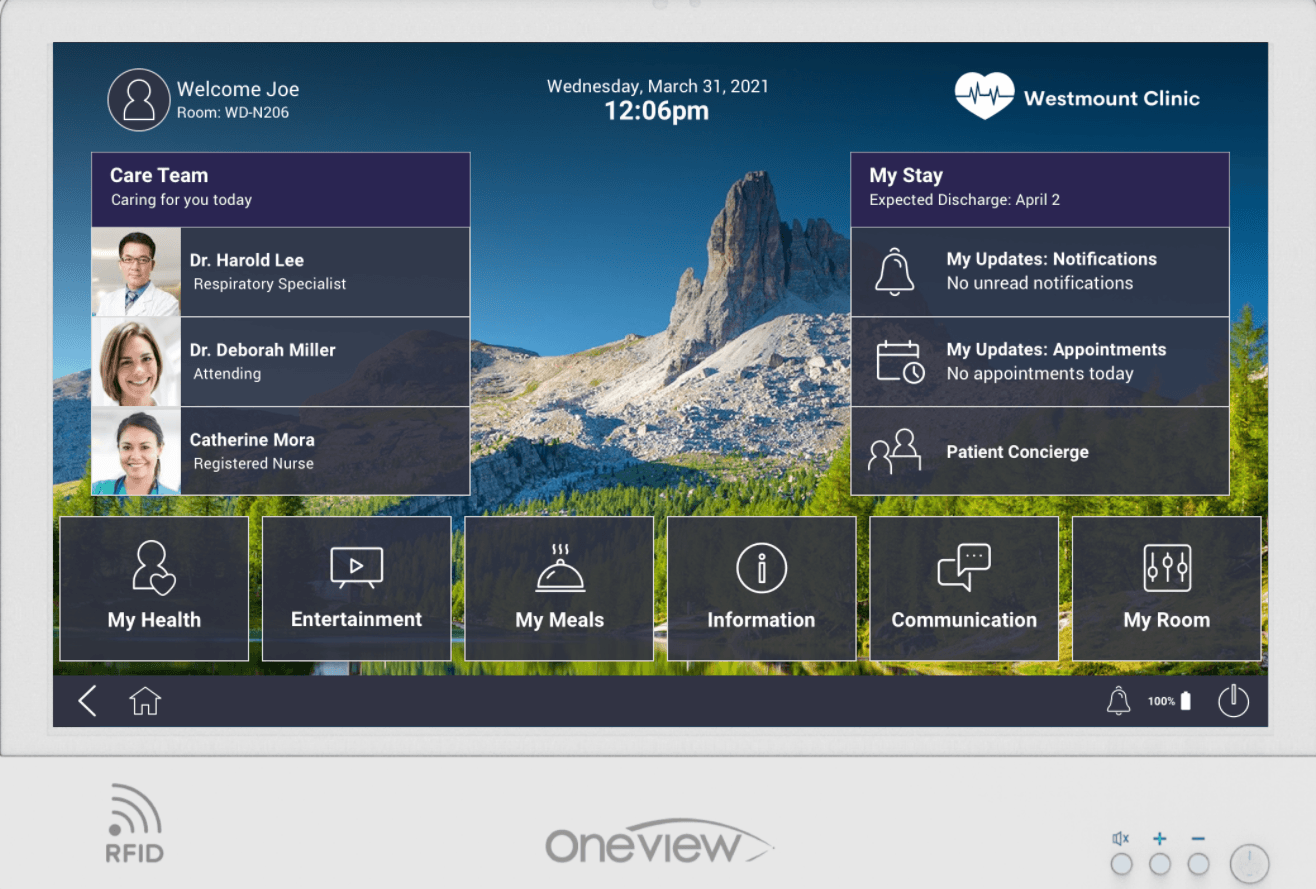 Oneview Healthcare Launches Cloud-Based Virtual Care Experience Platform