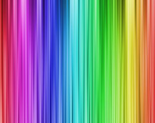 Abstract colour spectrum with purple and blue on left and red and orange on right- idea of spectroscopy