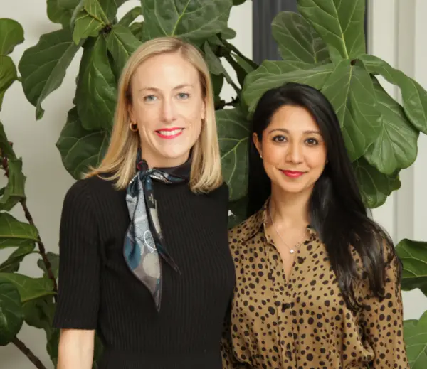 Elektra Health co founders Alessandra Henderson (left) and Janine Versi (right).