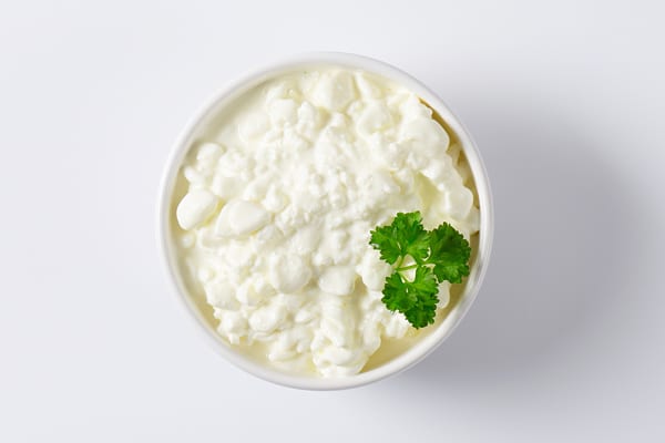 bowl of cottage cheese | lean protein