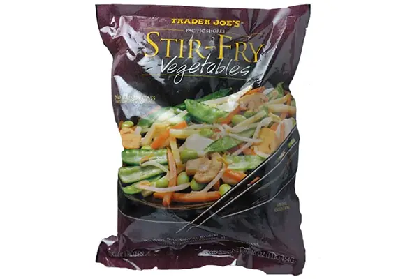 Stir Fry Vegetables | trader joe's frozen food