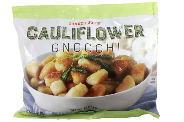 cauliflower gnocchi | trader joe's frozen food