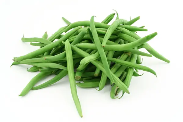 green beans on white background | best frozen veggies