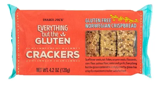 gluten free crackers | Best Trader Joe's Snacks