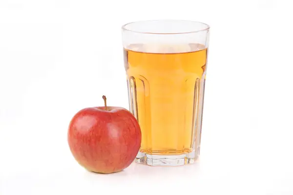 Isolated Image of Apple and Cup of Apple Juice | Sugar in Fruit