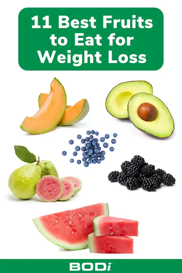 Pin Image of Fruit with BODi Logo | Fruits for Weight Loss